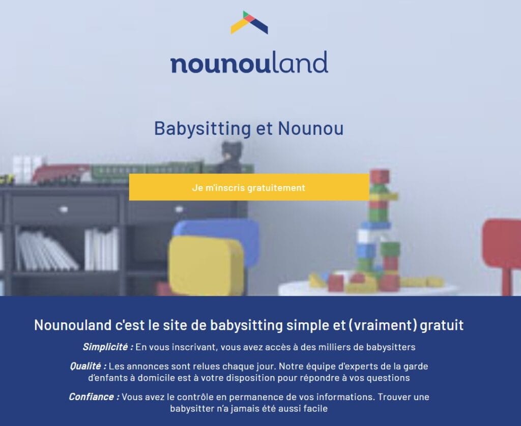 Nounouland, totalement gratuit mais encore pas assez connu